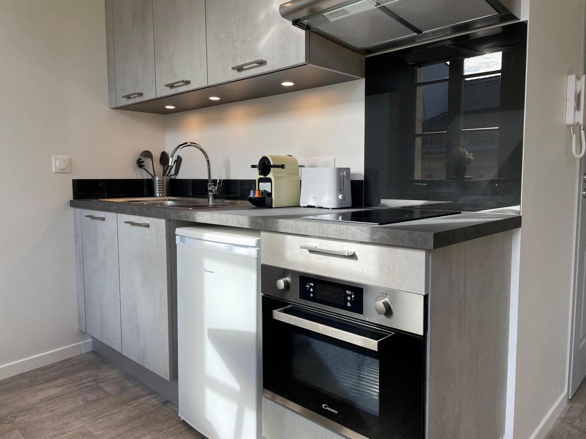 Studio Lumineux Avec Climatisation Pour 2 Personnes Bordeaux Exterior foto