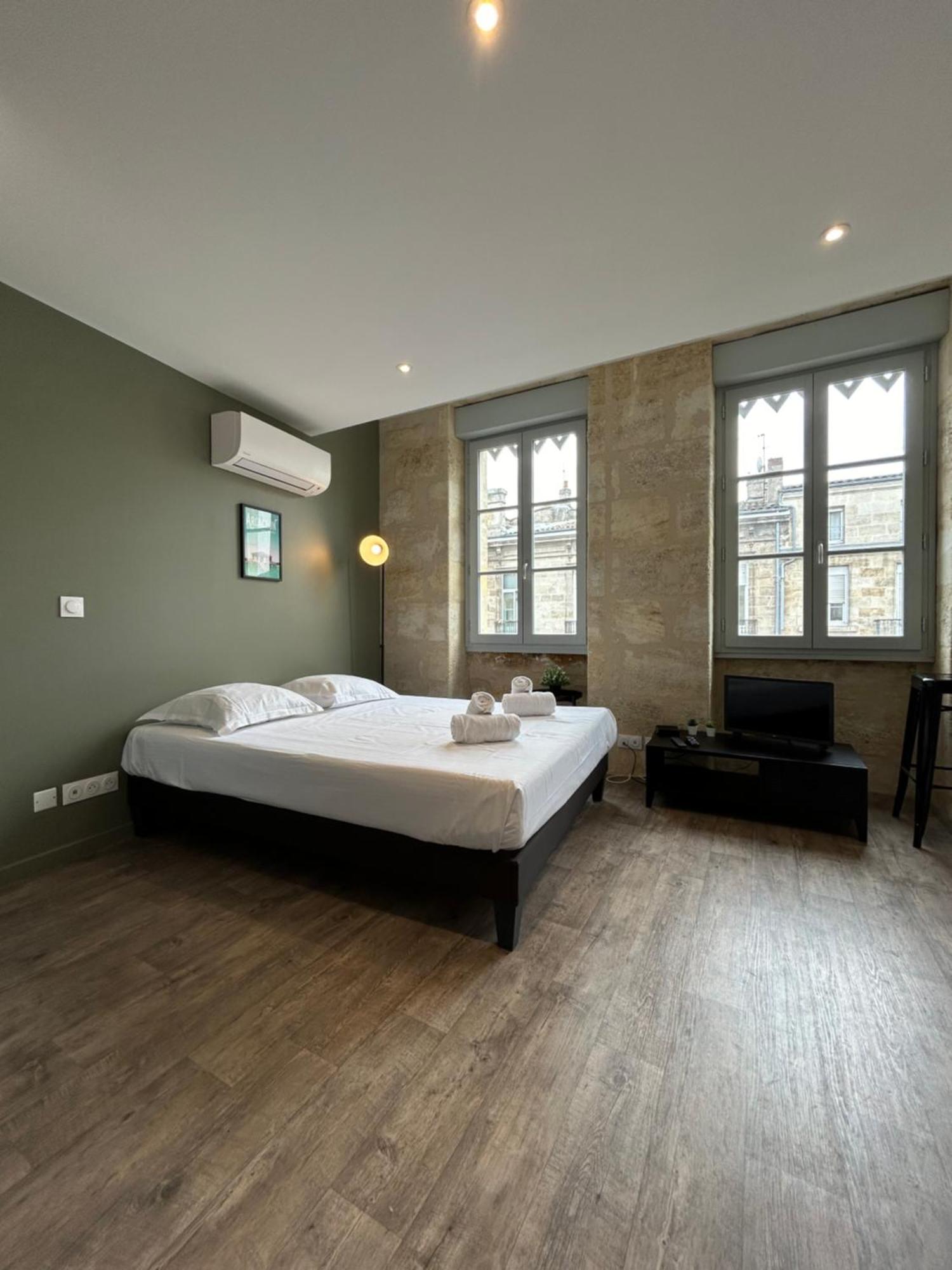 Studio Lumineux Avec Climatisation Pour 2 Personnes Bordeaux Exterior foto
